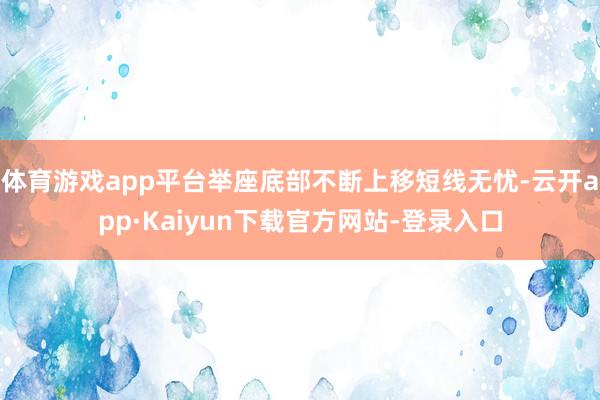 体育游戏app平台举座底部不断上移短线无忧-云开app·Kaiyun下载官方网站-登录入口